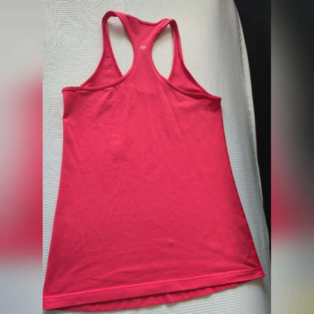 Lululemon Athletica Bright Pink Tank Top